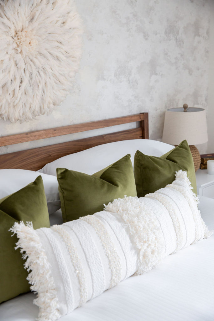 Design Tip: Styling Pillows on Beds