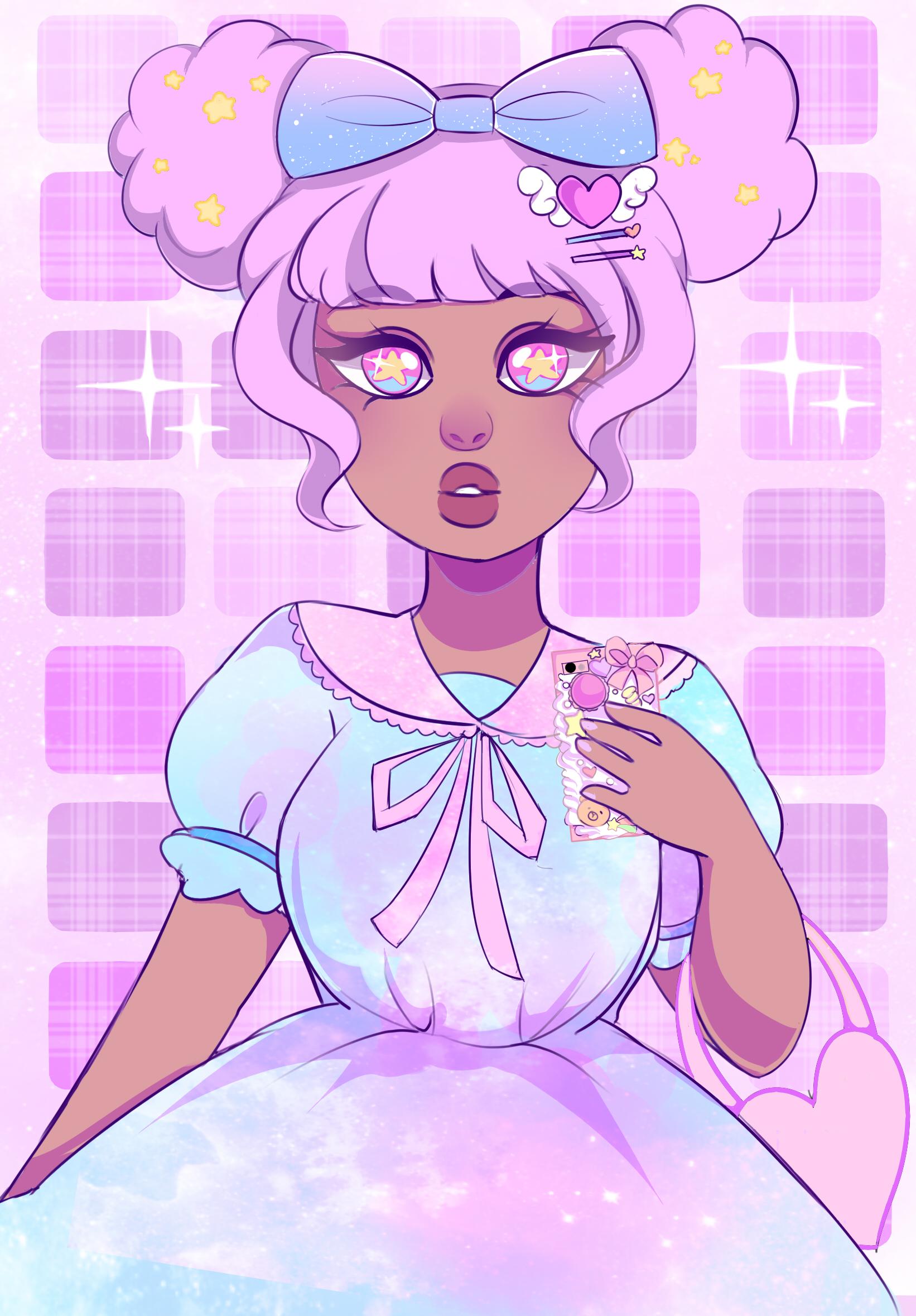 The Pastel Goth Girl