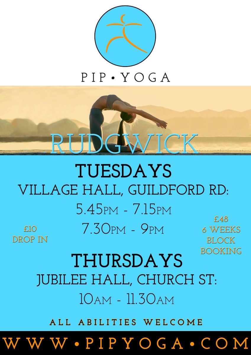 Regular event – Pip Yoga, Rudgwick | What's On Where