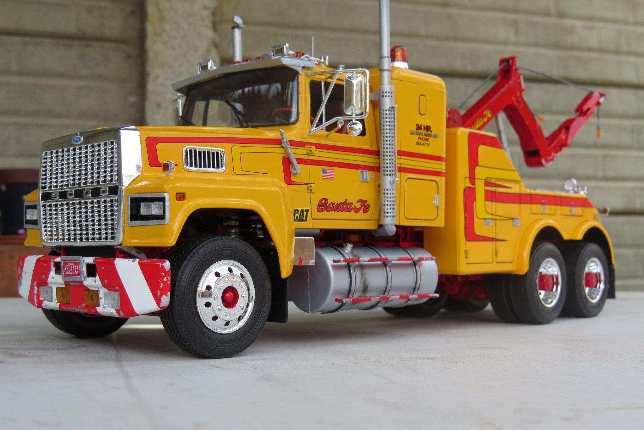 Italeri Scale Model Truck U S Ford Ltl Wrecker Tow Truck Kit | My XXX ...