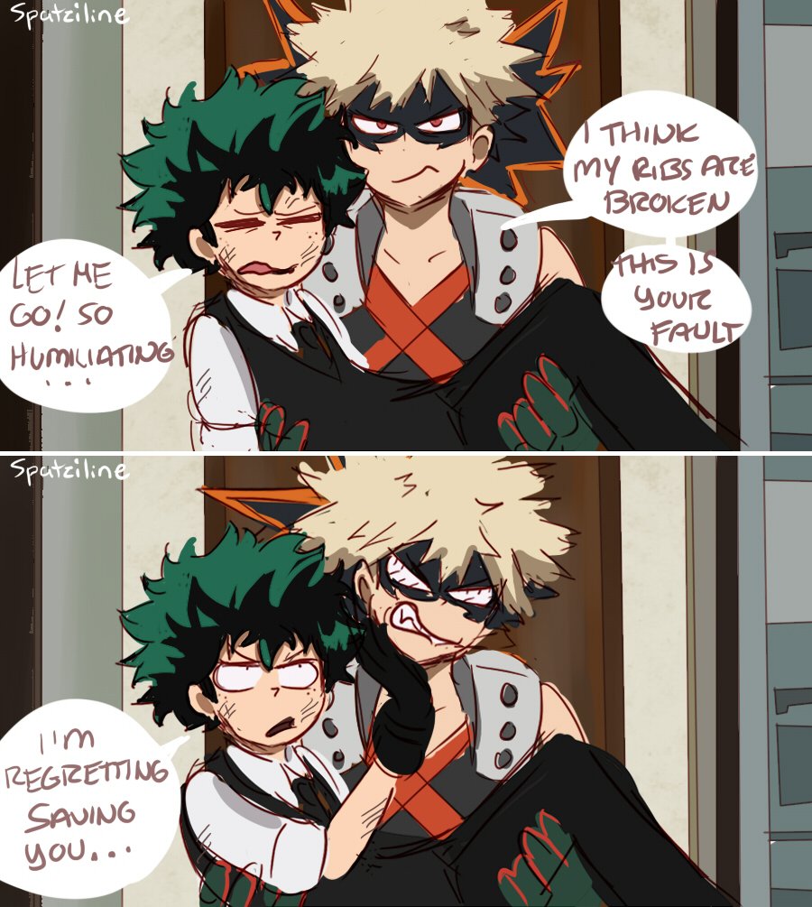 「Villain!Deku AU - Part 3 (there are a lot of things happenin」Spatzilineの漫画