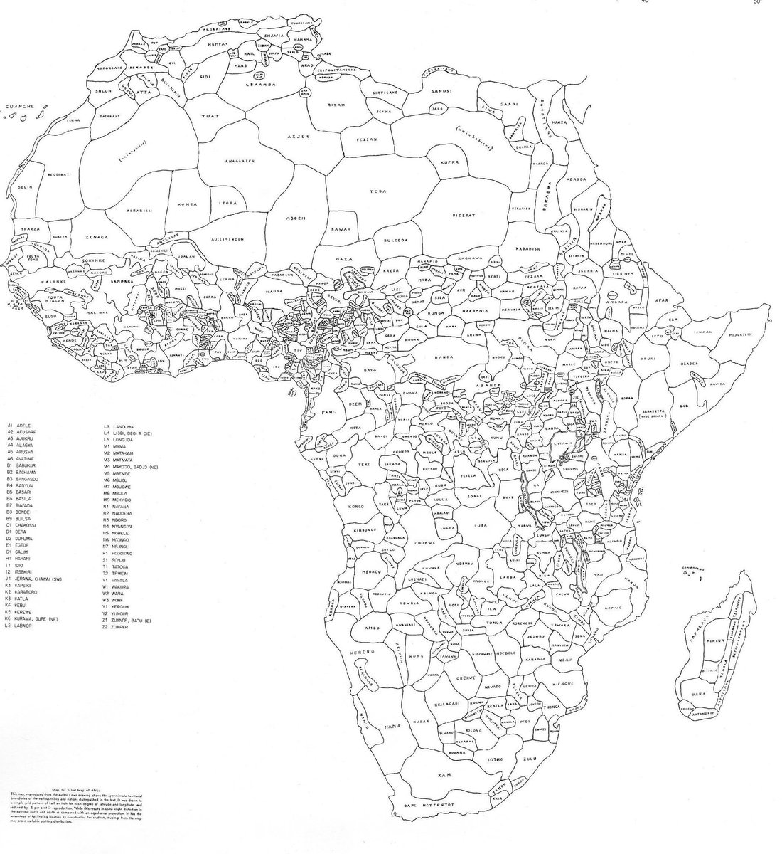 Imperial Map Of Africa - Oconto County Plat Map