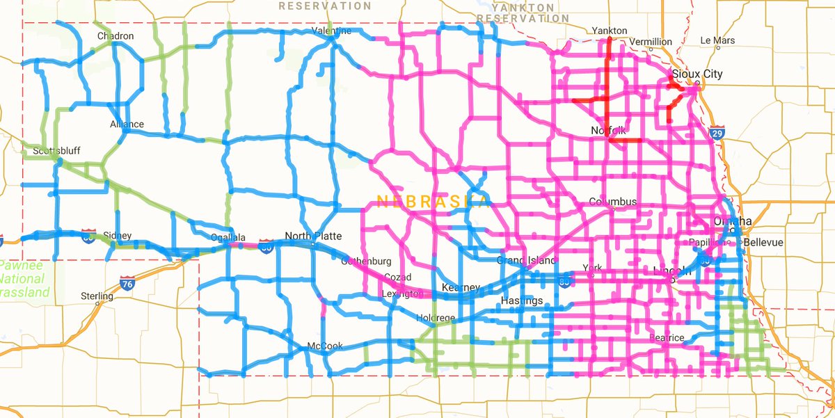 Nebraska Road Construction Map 2024 - Colly Rozina