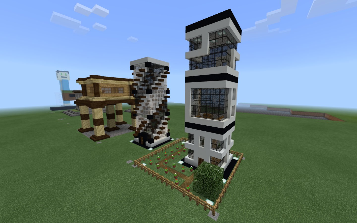 Minecraft Modern Tower