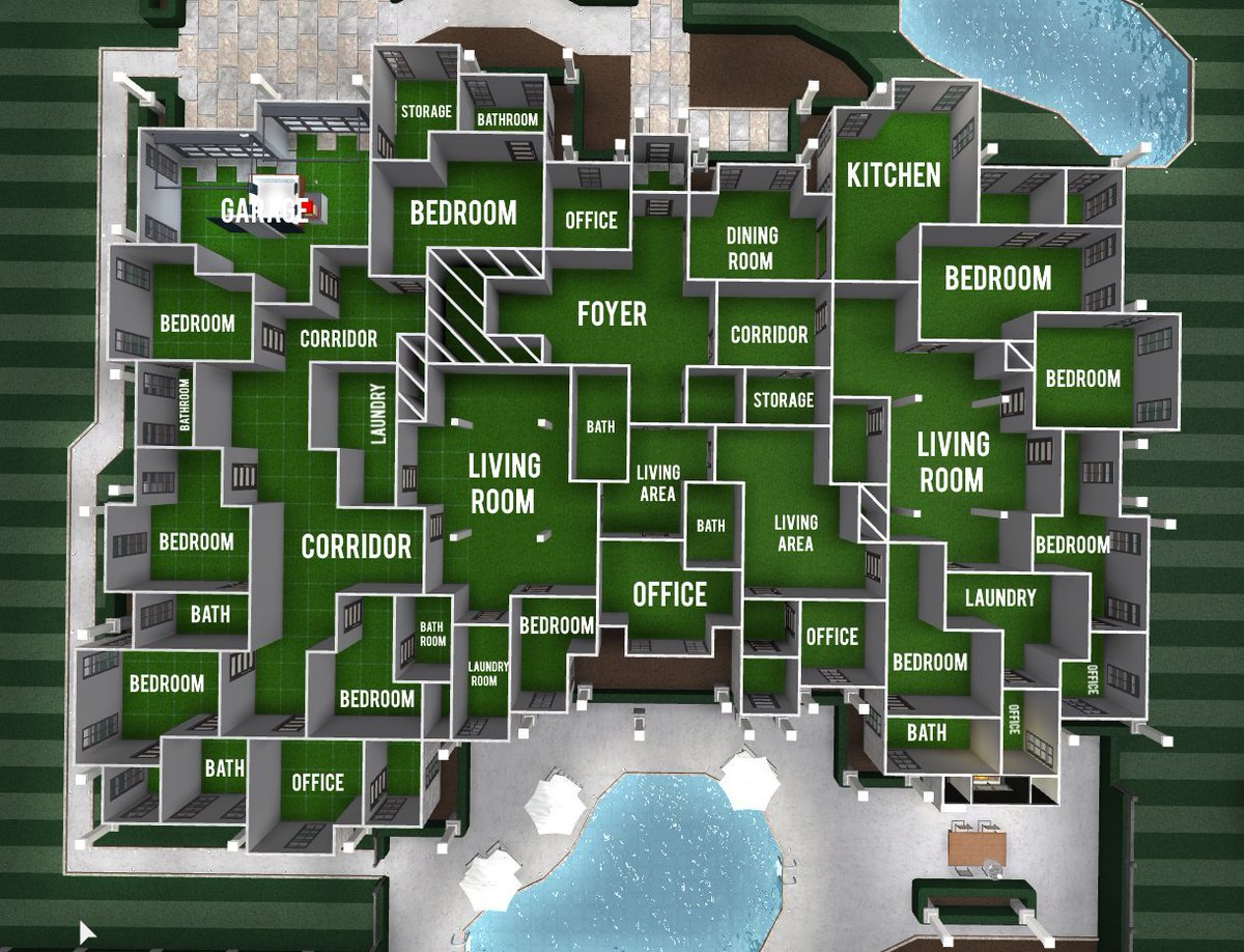 Modern Mansion Floor Plans Bloxburg - Image to u