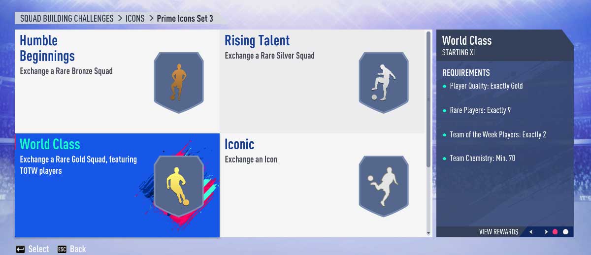 Fifauteam Prime Icons Set 3 Sbc Is Back Online T Co Qayfqswvlg What Has Changed World Class Req Rare 8 9 Totw 3 2 World Class Reward 50k 25k Iconic Reward