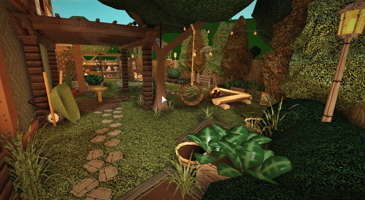 Roblox Bloxburg Garden