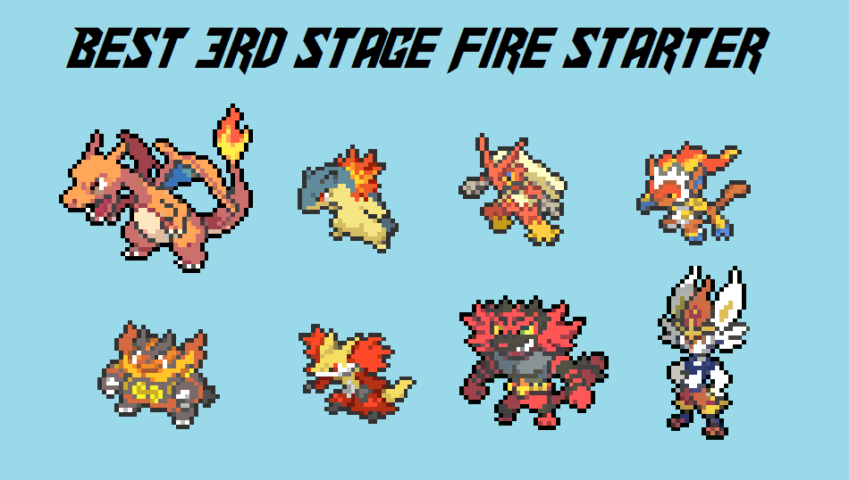 Chinese Zodiac Pokemon Fire Starters