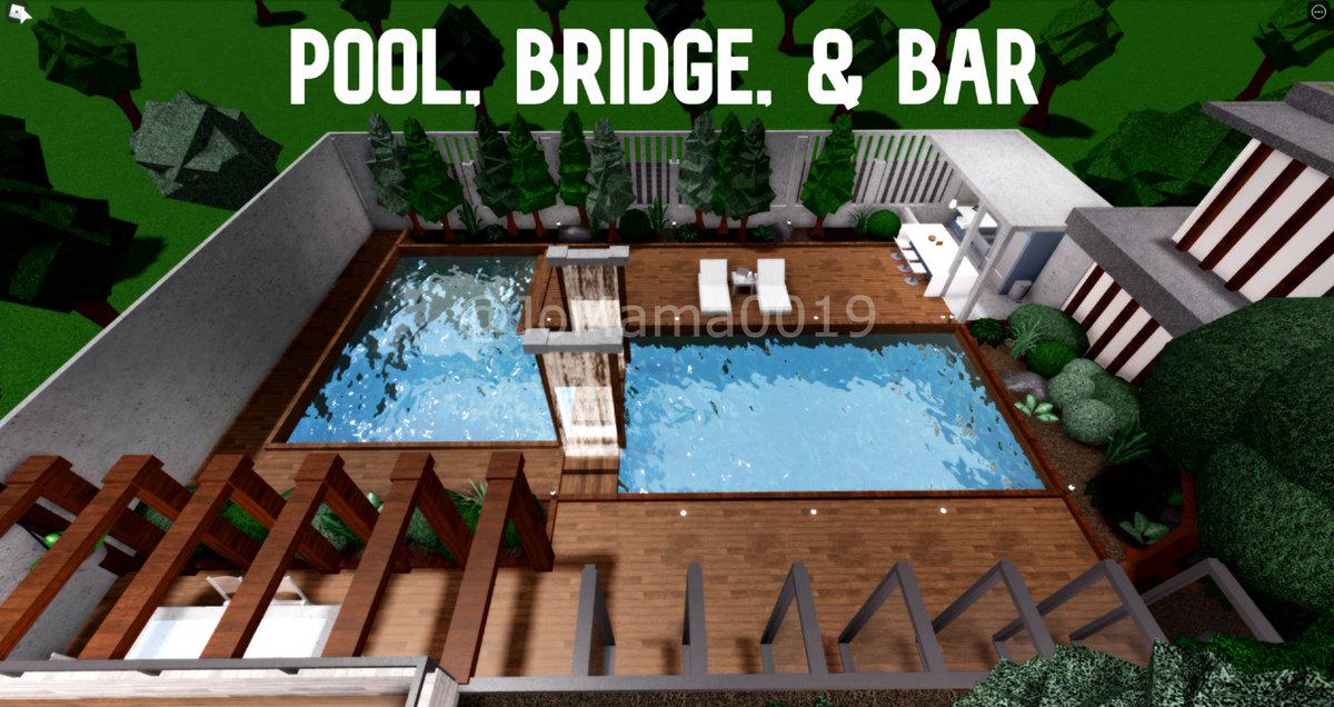 Roblox Bloxburg Backyard Ideas Bloxburg Garden Ideas