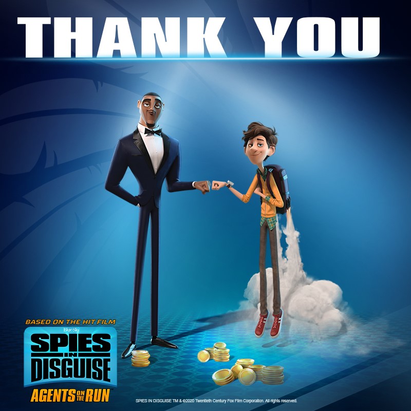 Spies in Disguise là một bộ phim hoạt hình thú vị và hấp dẫn dành cho cả gia đình. Nếu bạn muốn tận hưởng những giây phút giải trí sảng khoái cùng những nhân vật hoạt hình vui nhộn, hãy xem Spies in Disguise.