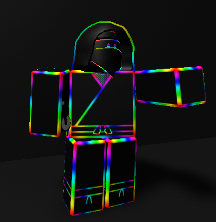 Roblox Cartoony Rainbow Avatar ~ Mask Rave Roblox Rainbow Cartoony ...