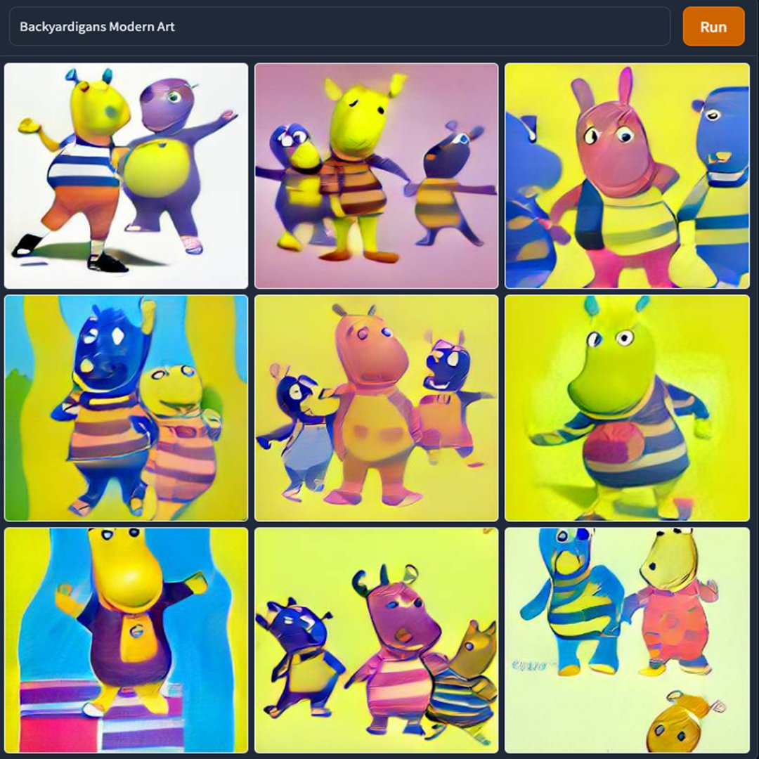 The Backyardigans Names