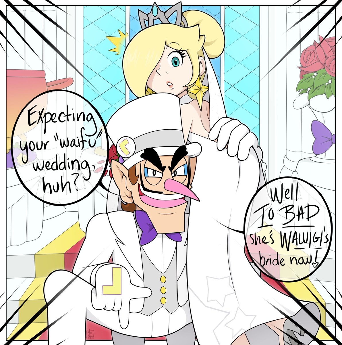 Rosalina And Waluigi