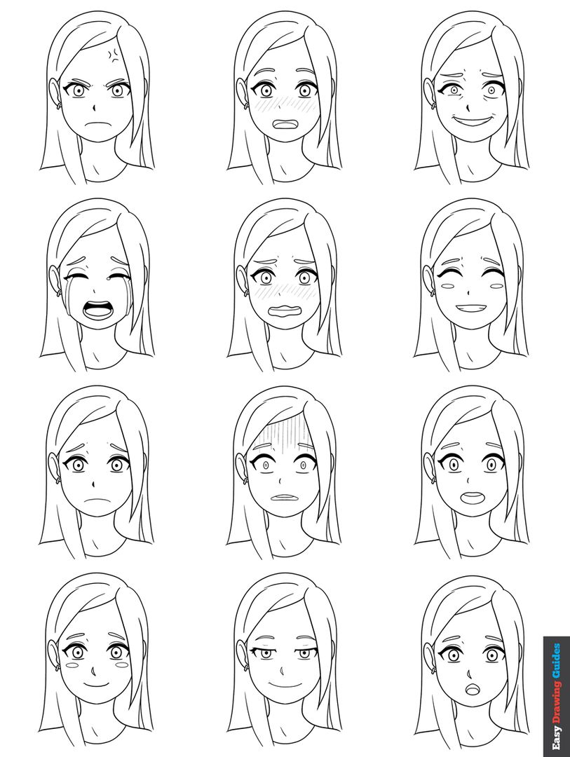 How To Draw Human Faces Step By Step For Kids