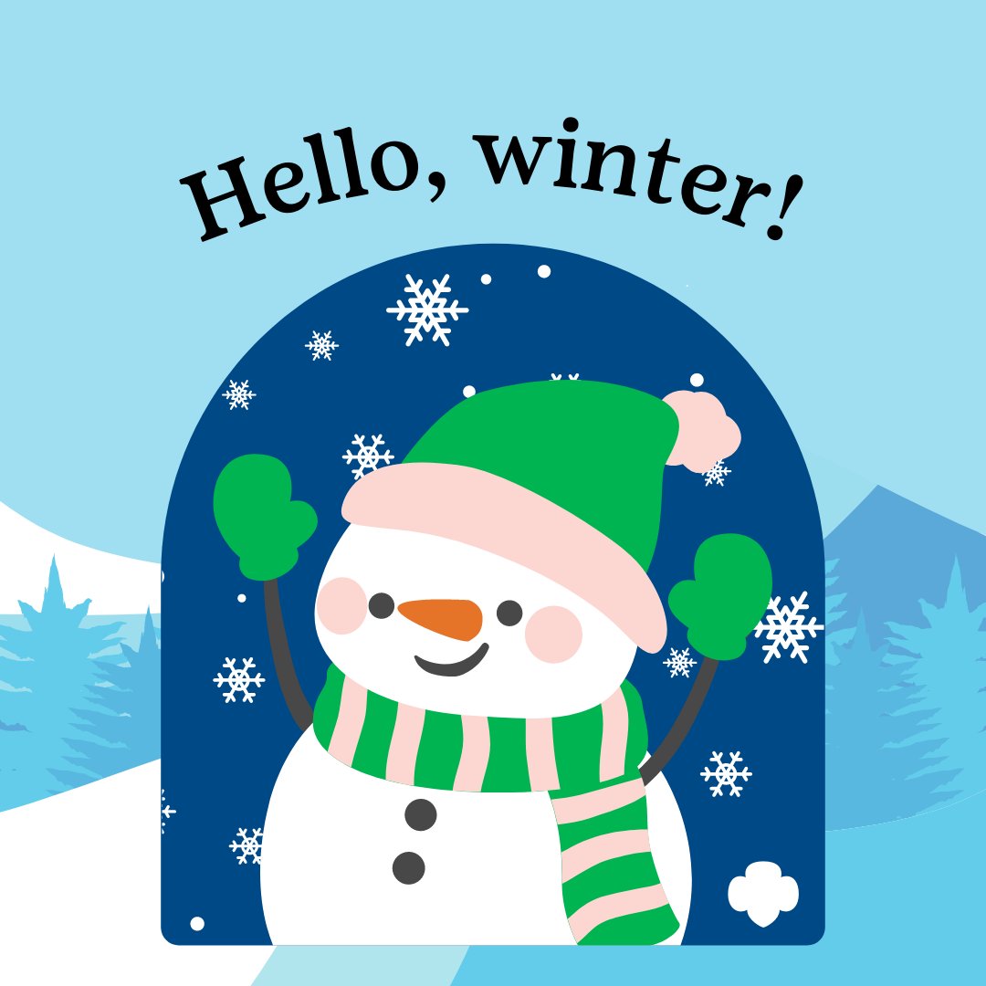 First Day Of Winter Clipart