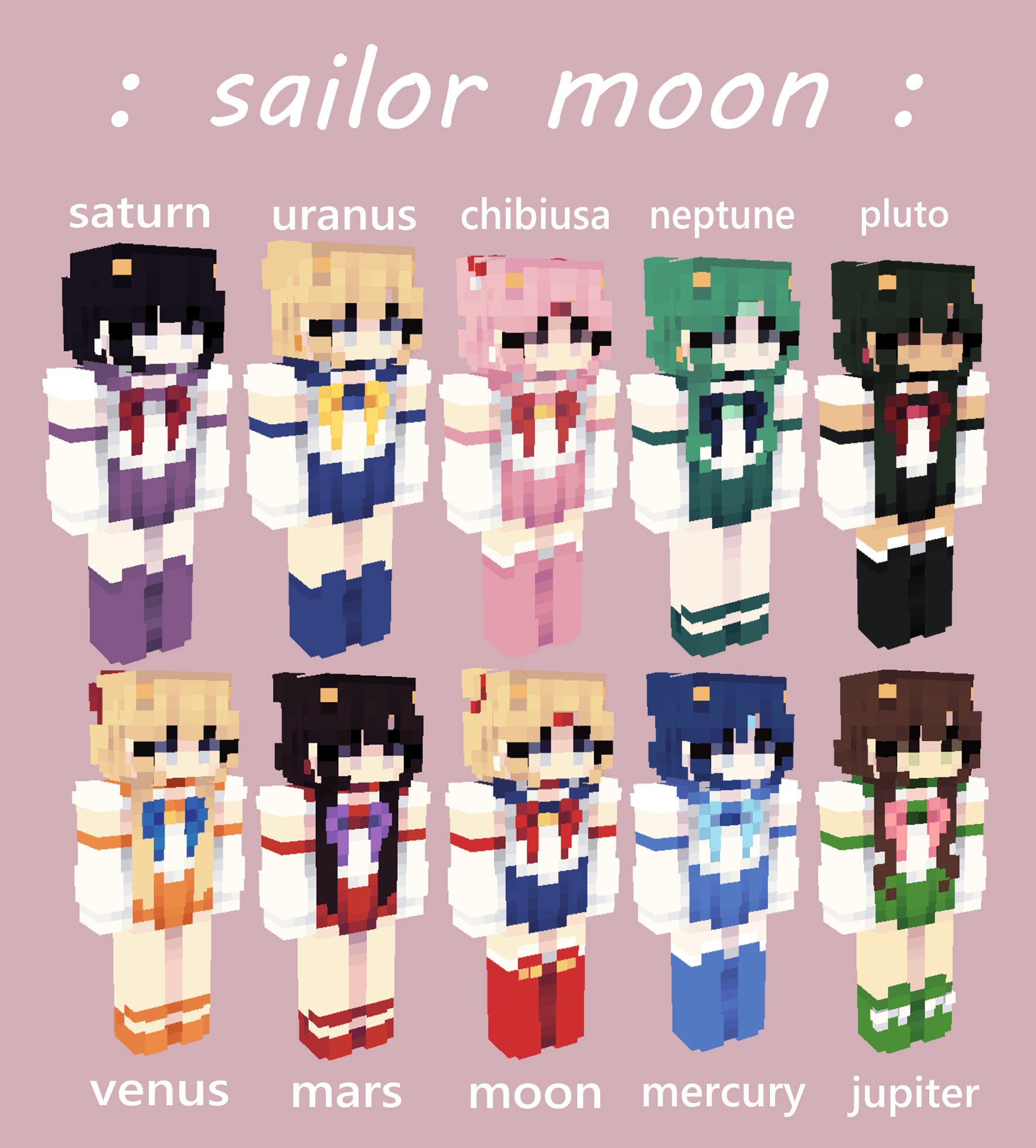 Sailor Moon Minecraft