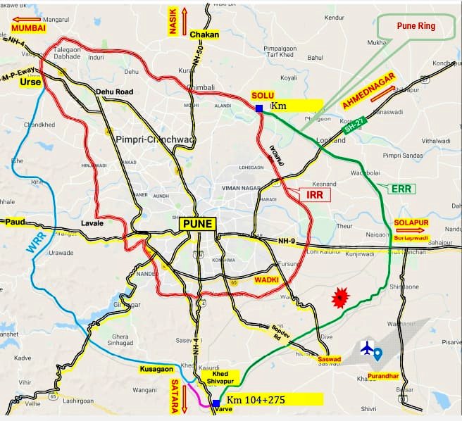 Discover 75+ pune ring road route map best - vova.edu.vn