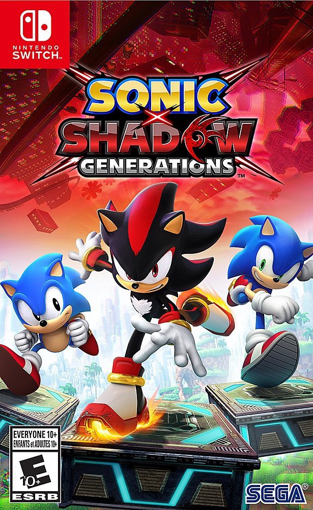 Sonic x Shadow Generations - Leaked box art, screenshots and more ...