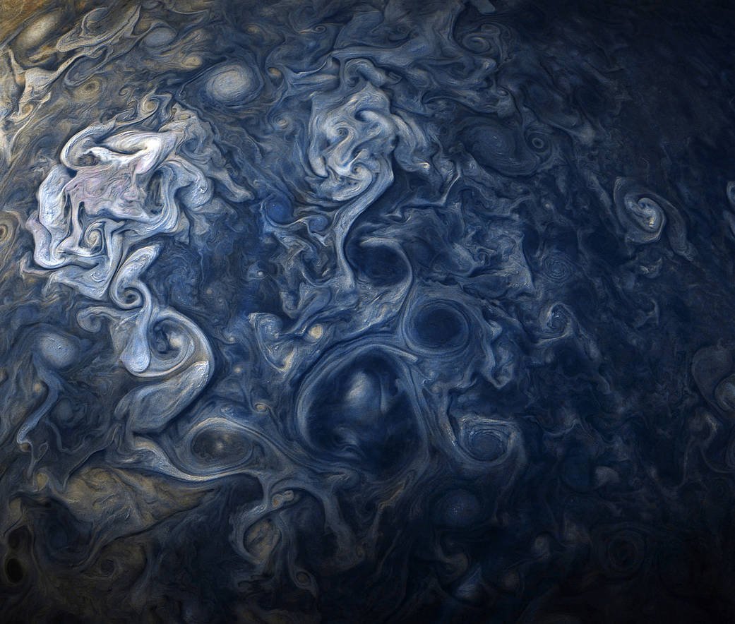 Jupiter Blue Storms