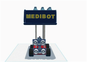 Medibot: A Medicine Delivery Robot for Healthcare Facilities