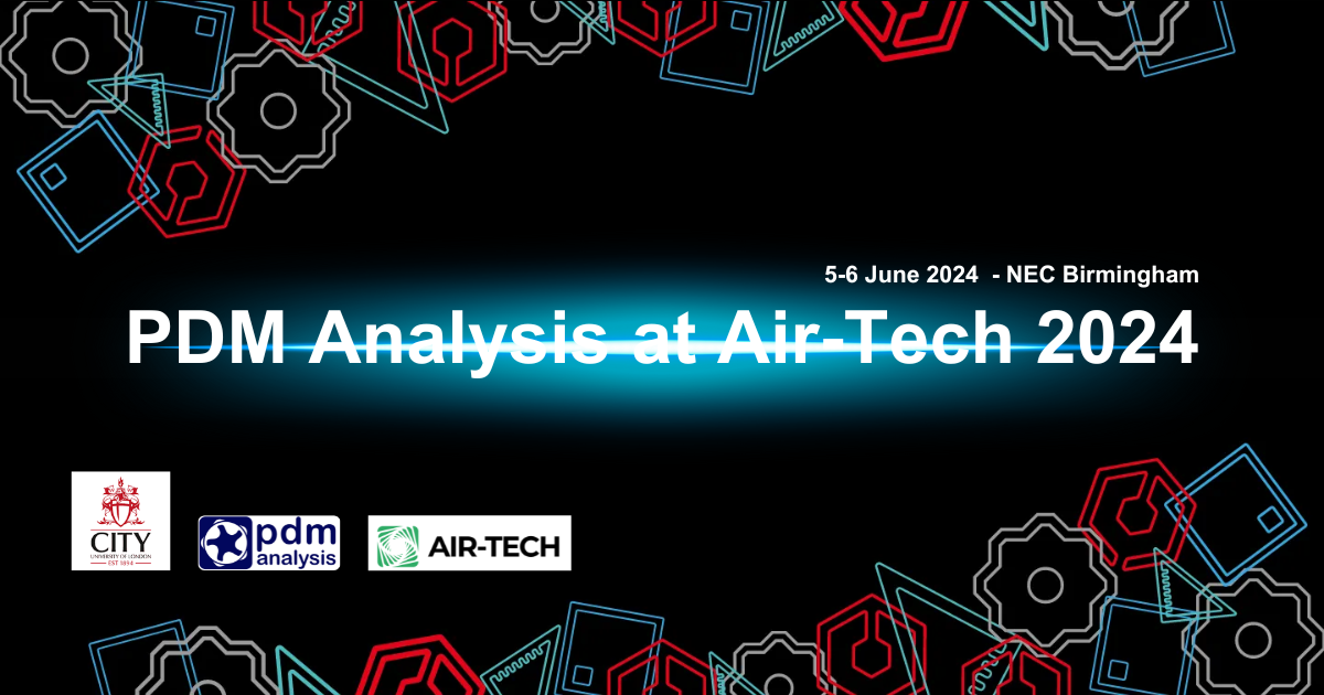 PDM Analysis Exhibited at AirTech 2024 - PDM Analysis Ltd