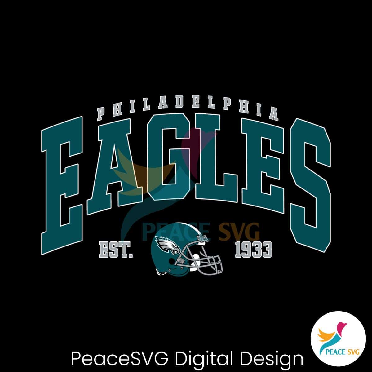 Vintage Philadelphia Eagles 1933 Football SVG Digital Download » PeaceSVG