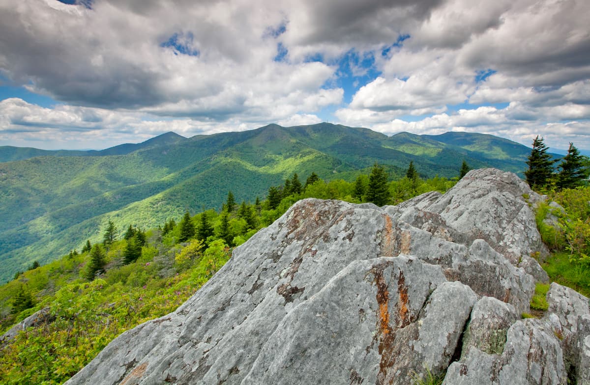 Black Mountains. North Carolina