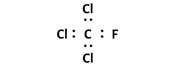 Lewis Dot Structure For C2cl3f