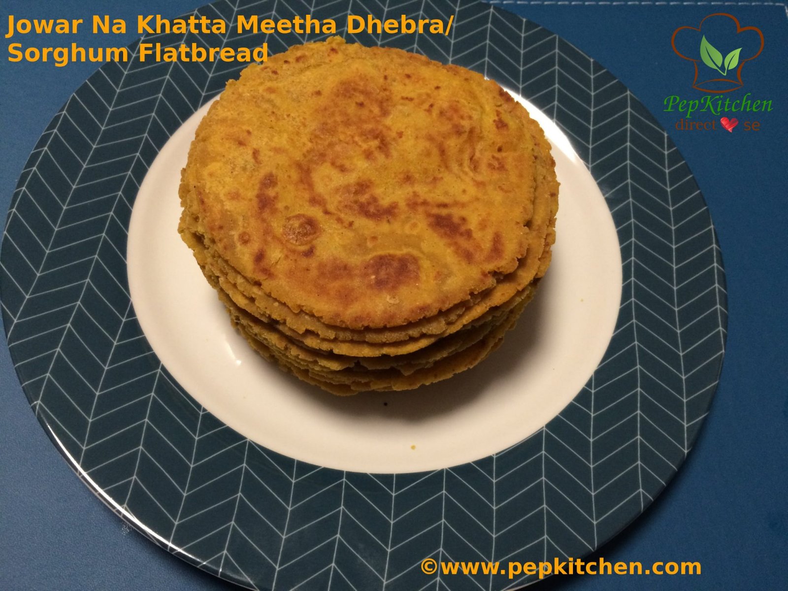 Jowar Na Khatta Meetha Dhebra/ Sorghum Flatbread