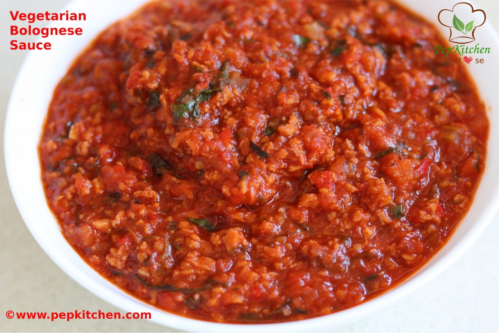 Vegetarian Bolognese Sauce