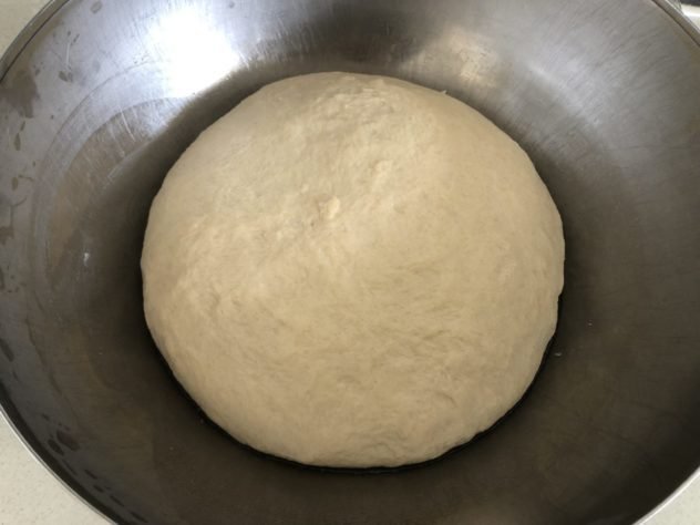 Garlic Mint Naan Using Yeast