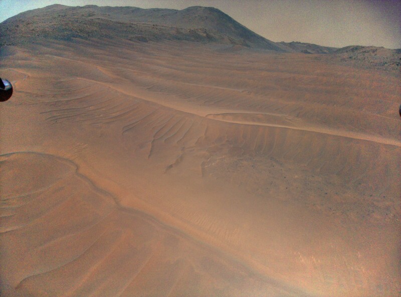 Photo from the mars camera drone