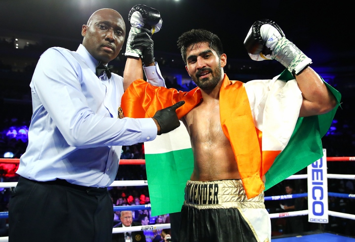 Vijender Singh Usa Debut