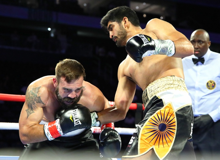 Vijender Singh Usa Debut