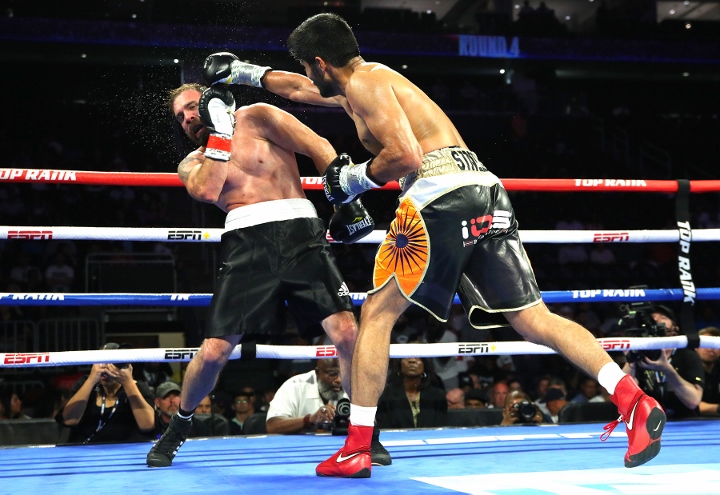 Vijender Singh Usa Debut