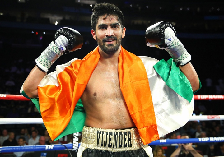 Vijender Singh Usa Debut