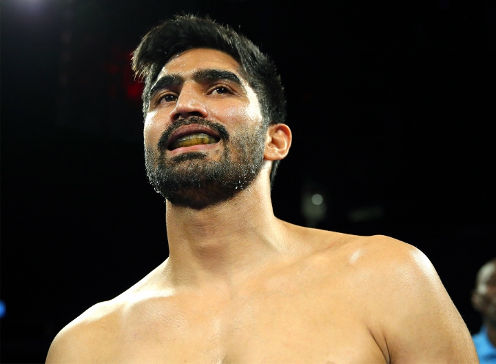 Vijender Singh Usa Debut