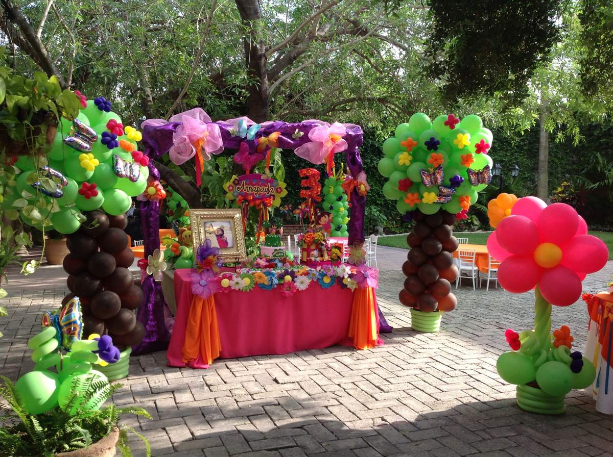 Dora the Explorer Birthday Party Ideas | Photo 1 of 18 | Catch My Party