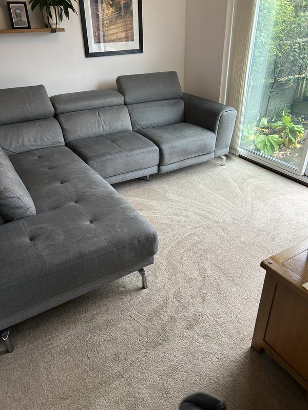 Sofa and carpet after clean