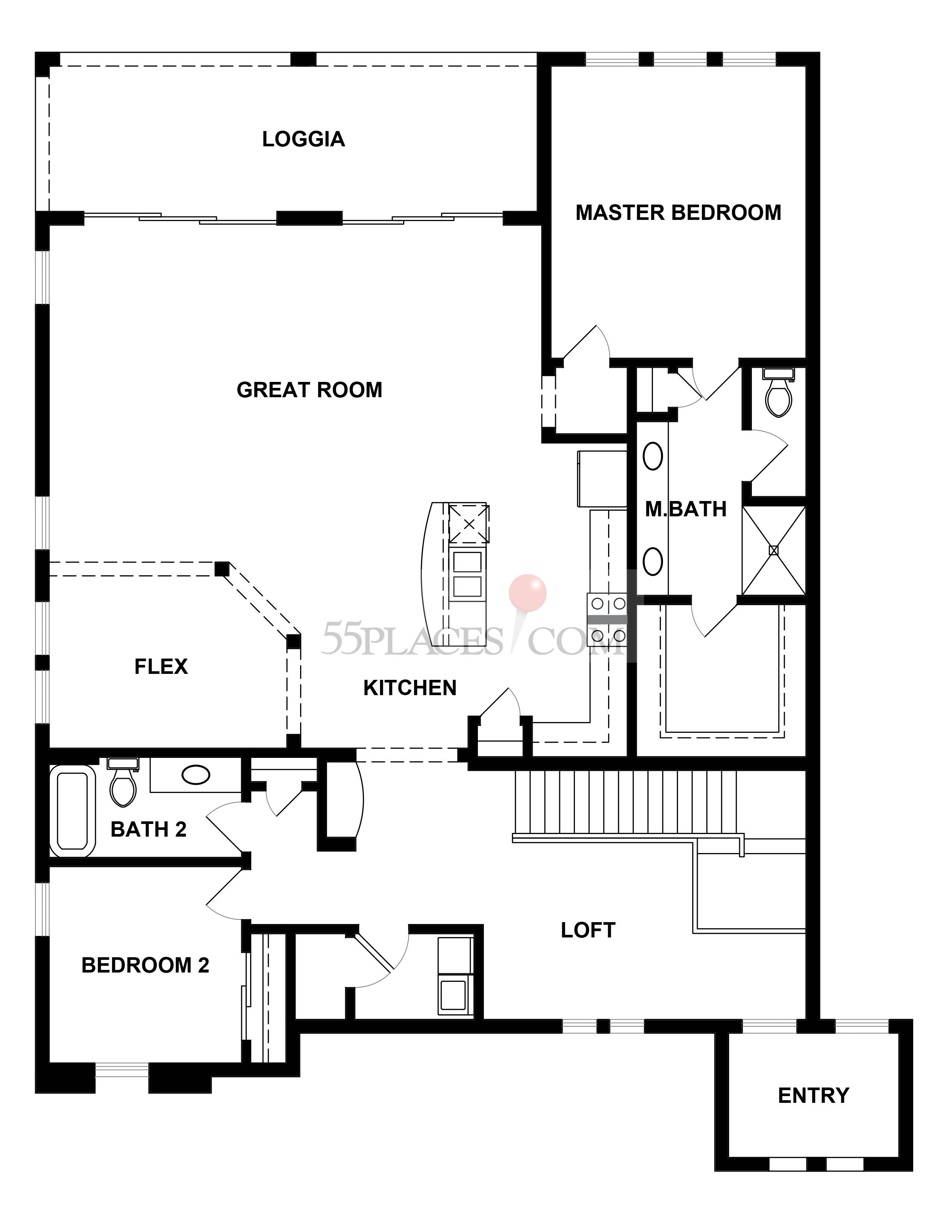 St. Andrews Floorplan 2152 Sq. Ft Sarasota National