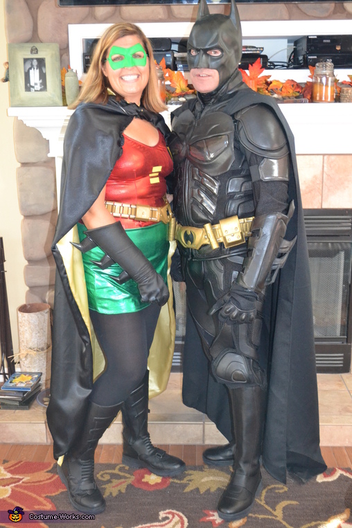 Couple's Batman and Robin Costume