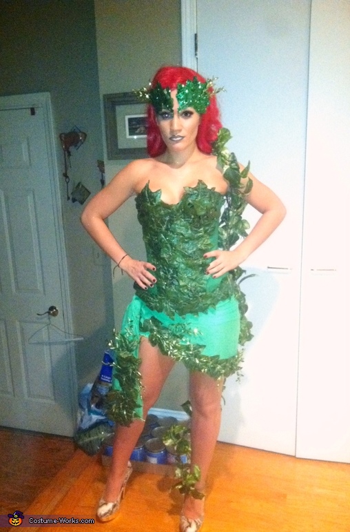 DIY Poison Ivy Costume Idea for a Women