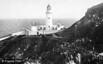 Douglas, Port Skillion, the Lighthouse 1895