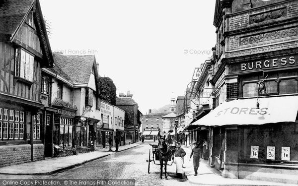 Photo of Godalming, High Street 1906