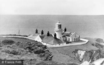 Mortehoe, Bull Point Lighthouse c1955