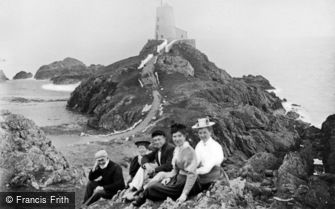 Newborough, Llanddwyn Island, the Lighthouse c1900