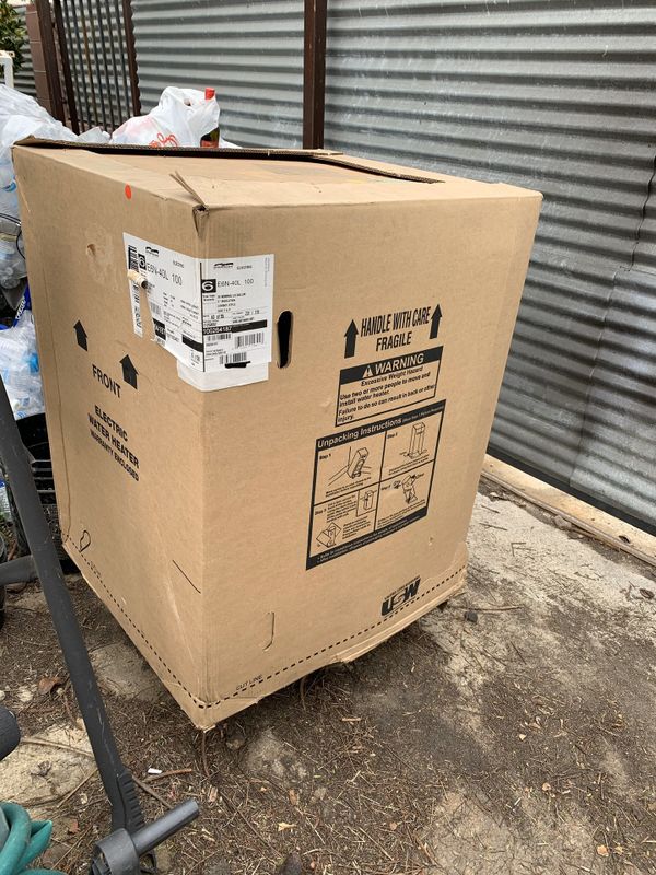 40 gallon low boy electric water heater made by American Water Heaters ...