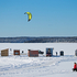 Renforth Ice Village Snowkiting Construction Walking