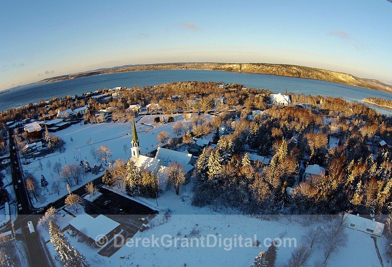 Aerial Panorama - Rothesay, New Brunswick Canada - Rothesay