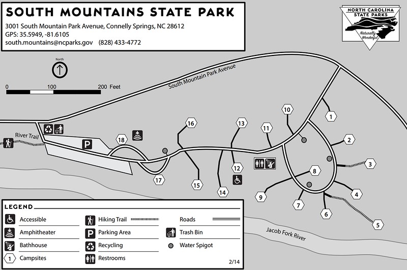 North Carolina State Park Maps - dwhike